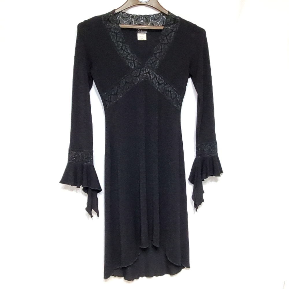Vintage GAS Black Lace G-dresses M/L